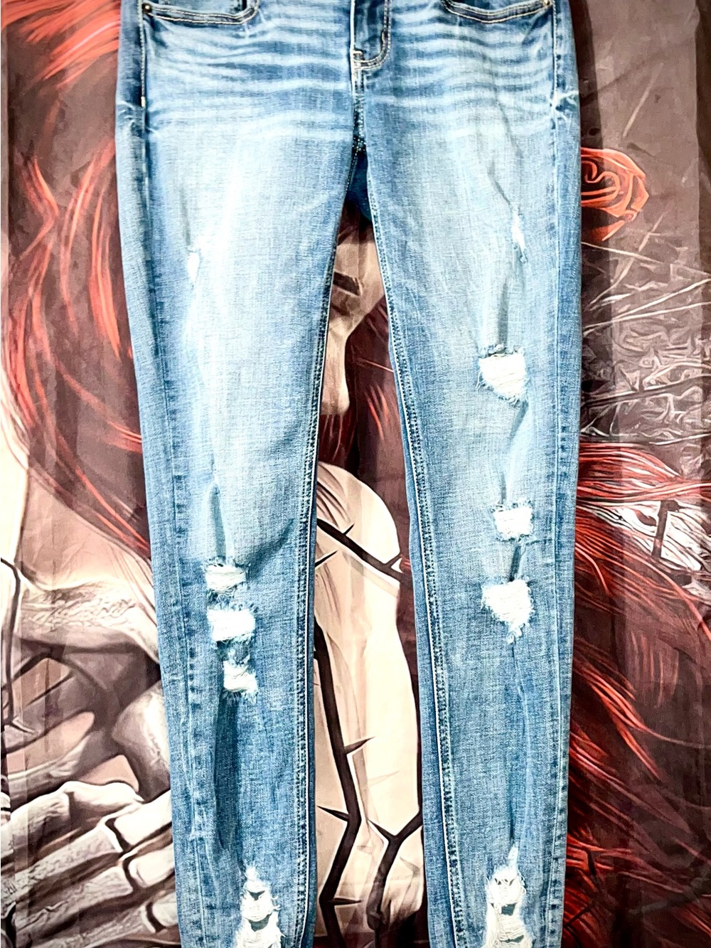 American Eagle Outfitters Distressed Jeans